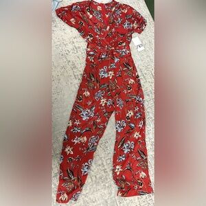 Short sleeve jumpsuit